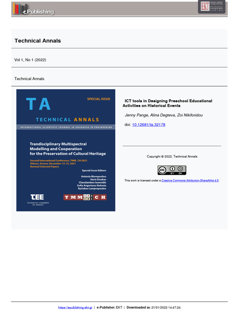 ICT Tools in Designing Preschool Educational Activ | PDF | Educational ...