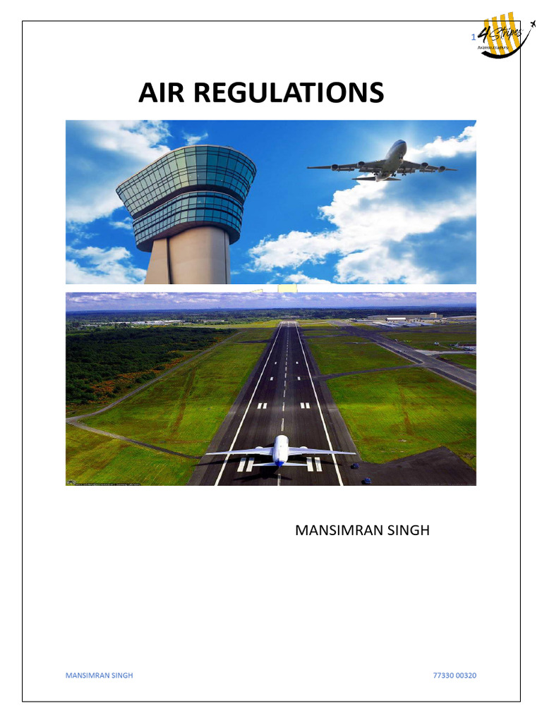 Air Regulations Overview and Guidelines | PDF | Instrument Flight Rules ...