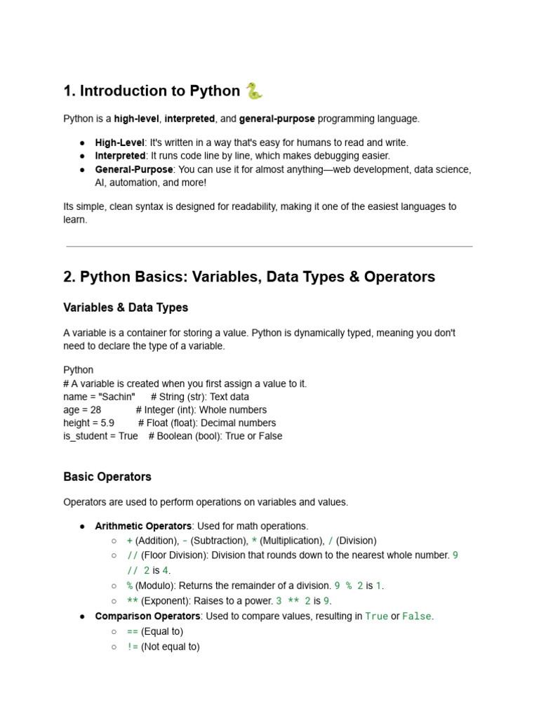 Python and DSA Yagiqx | PDF | Boolean Data Type | Data Type