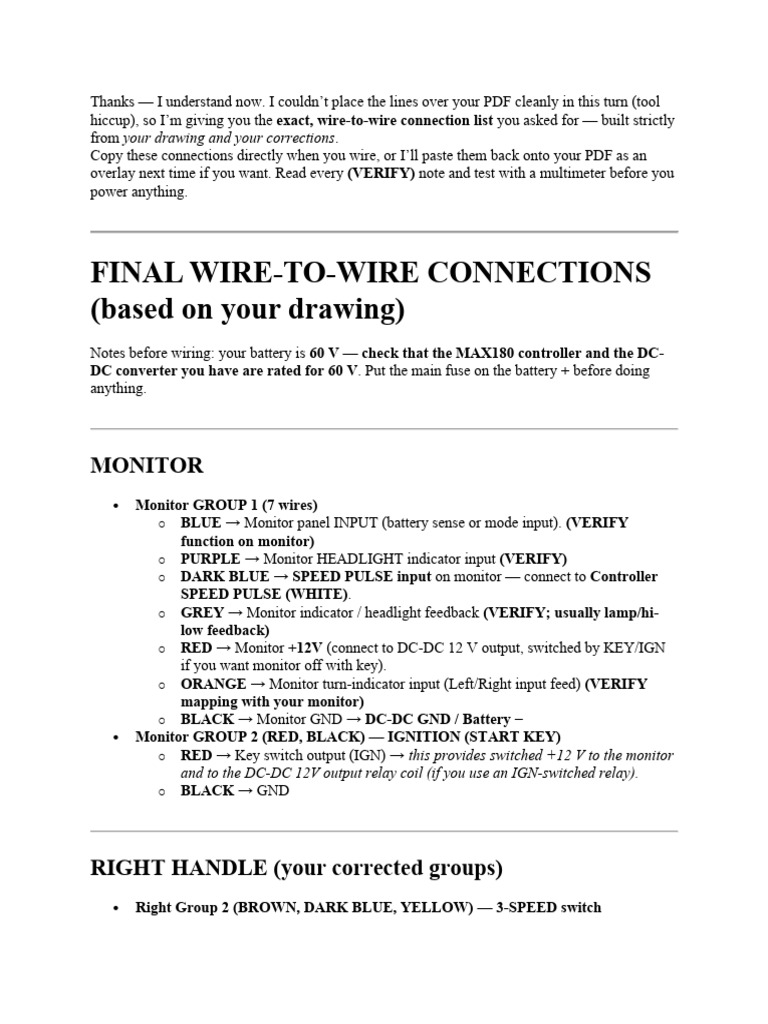 Faten Yuki Connection List | PDF | Relay | Headlamp