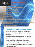 Lecture Contents: Signals and Systems