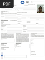 Jio SIM Replacement Request Form | PDF | Identity Document | Authentication