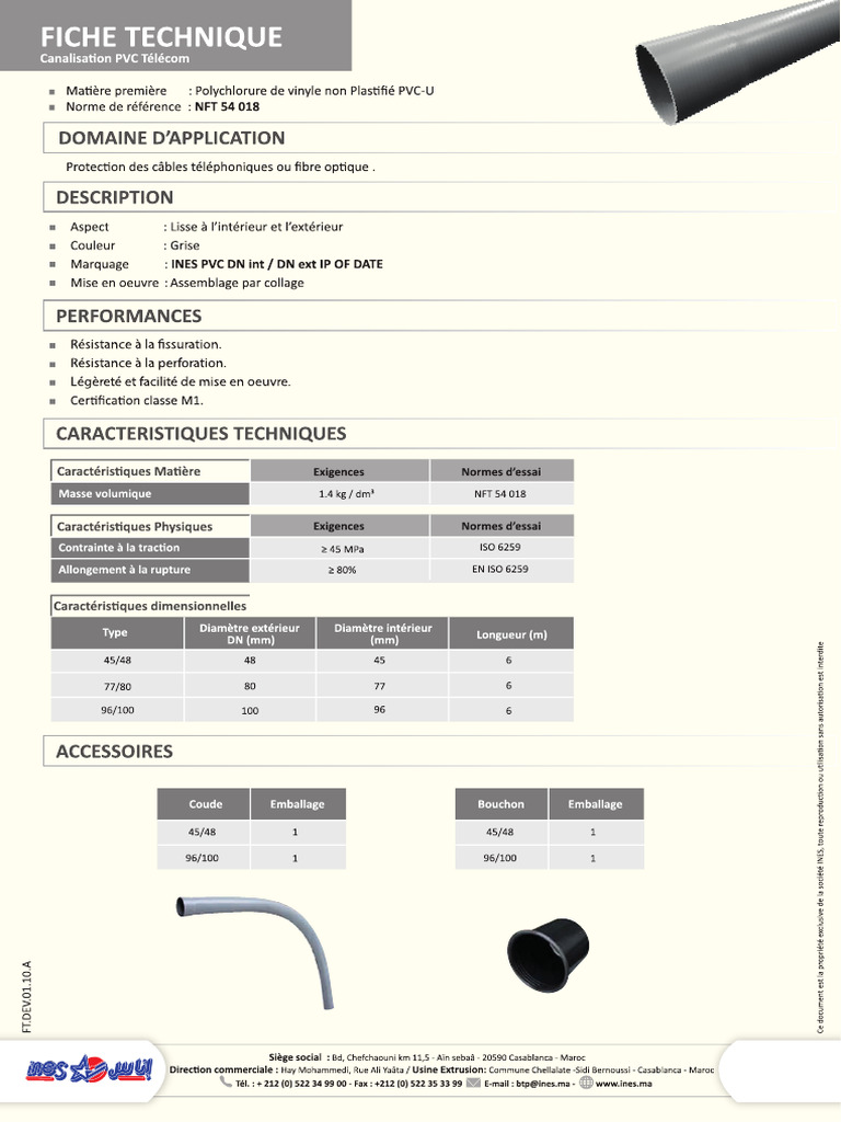 Fiche Technique PVC | PDF