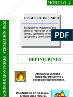 Módulo 4 Riesgos de Incendio