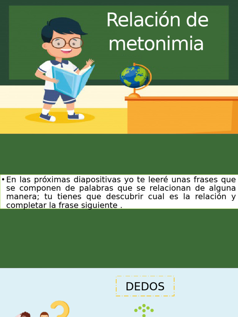 Relación de Metonimia | PDF
