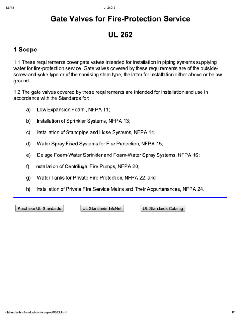 Ul 262 Summary | PDF