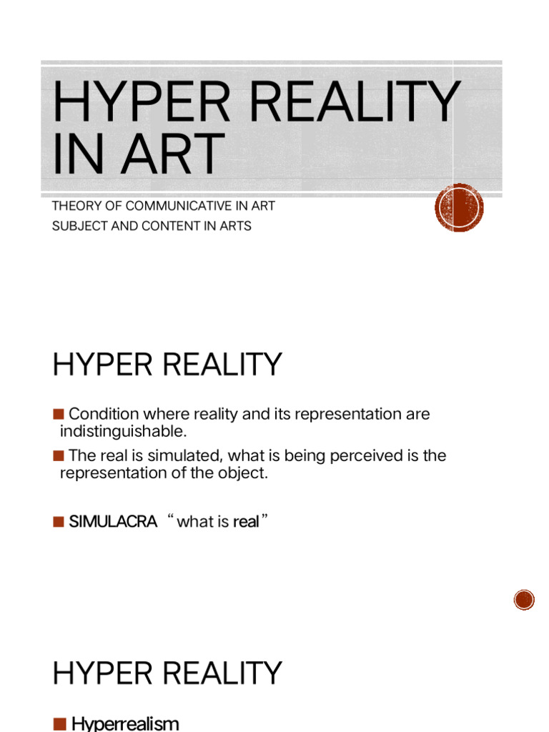 Inbound 7336665980080873130 | PDF | Representation (Arts) | Reality