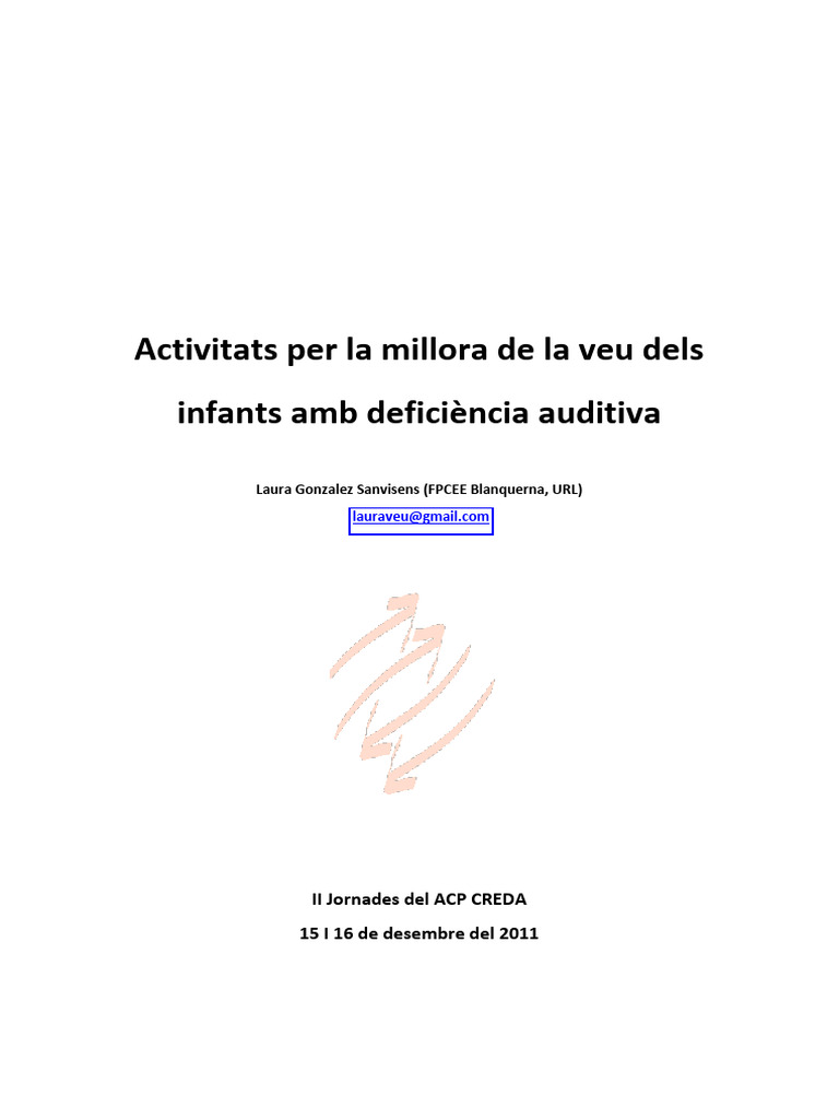 Millora de La Veu | PDF