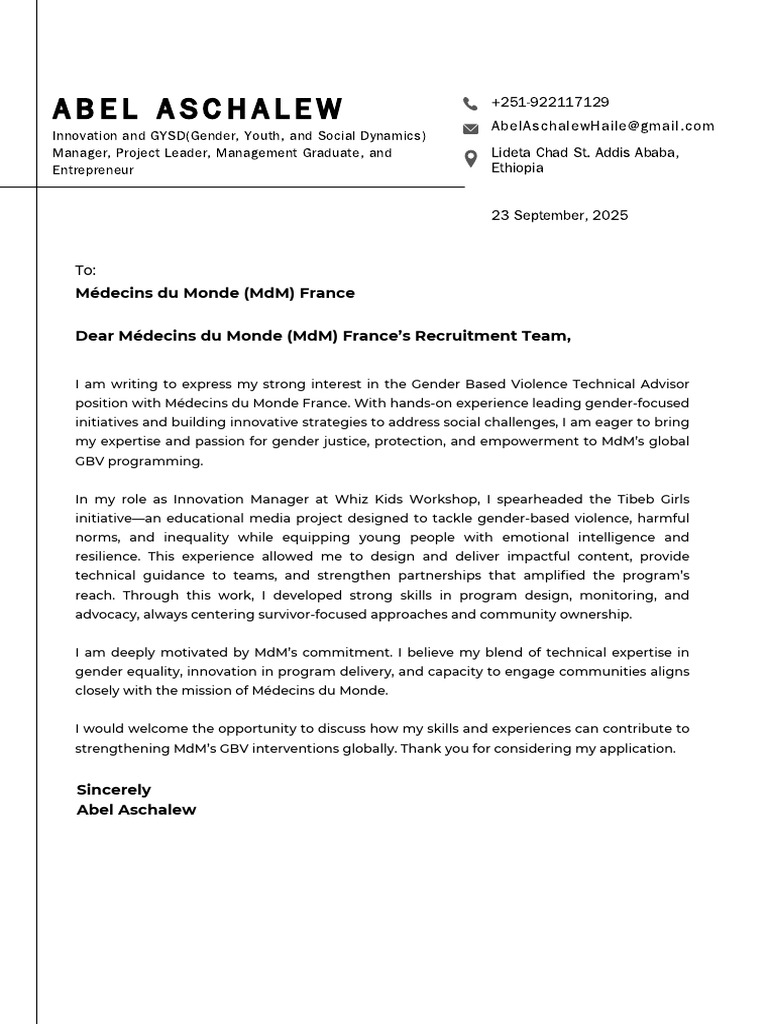 Abel Aschalew | PDF