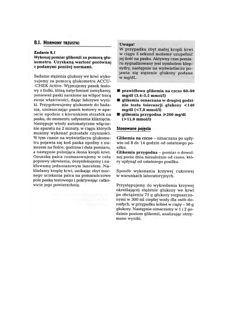 Horony - Część Praktyczna | PDF