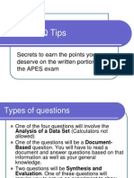 APES FRQ Tips: Earn Top Points on the Written Exam