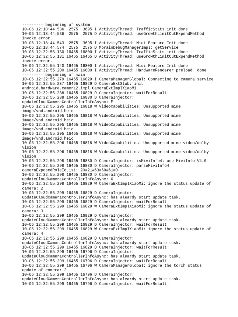 Log Cat 1759743175225 | PDF | Software | Computer Programming