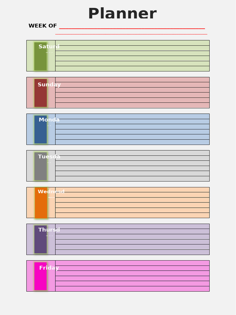 Planner | PDF