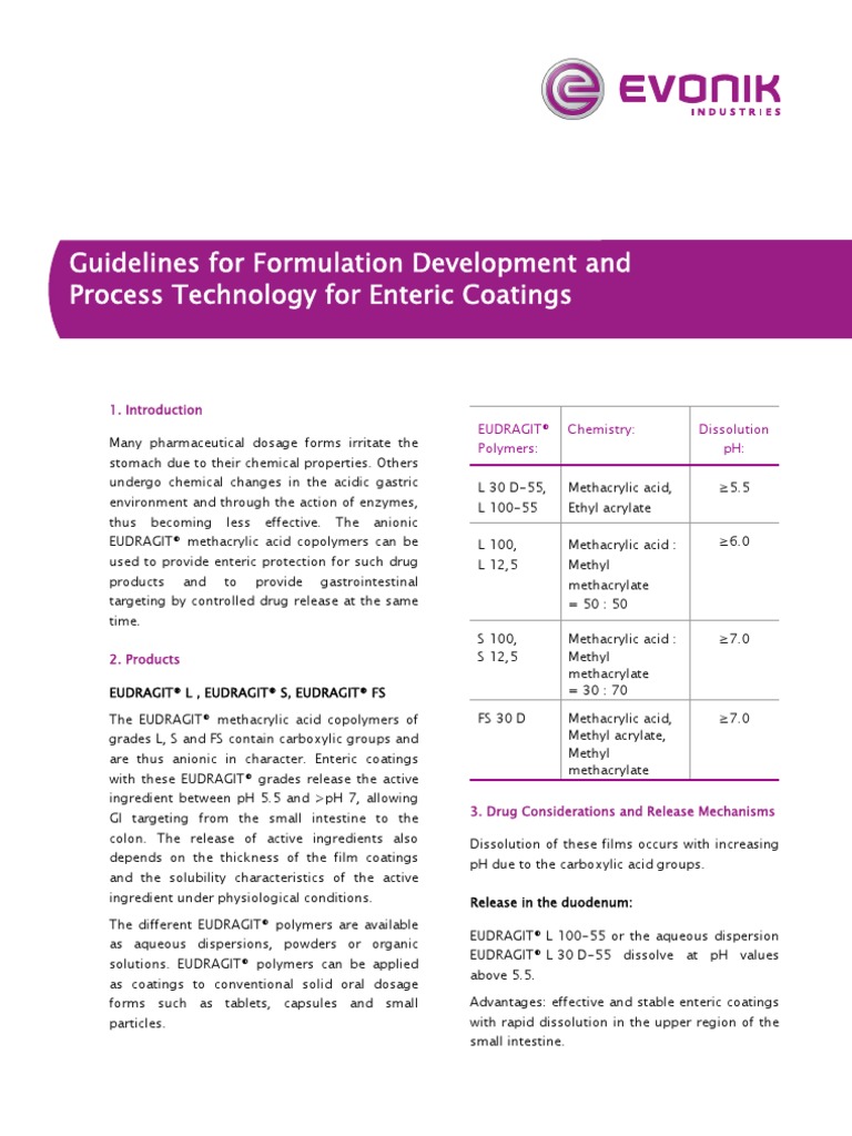 Formulation Guideline Sent Eric en | PDF | Tablet (Pharmacy ...