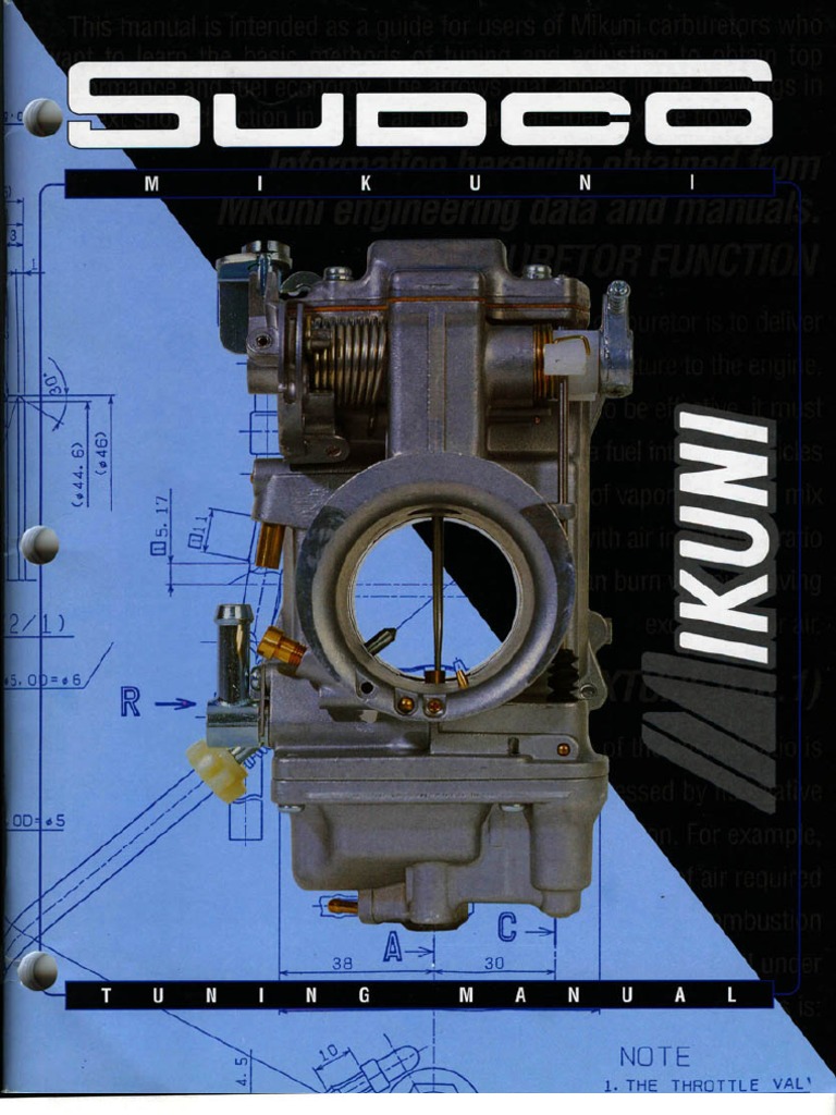 SUDCO Mikuni Tuning Manual PDF