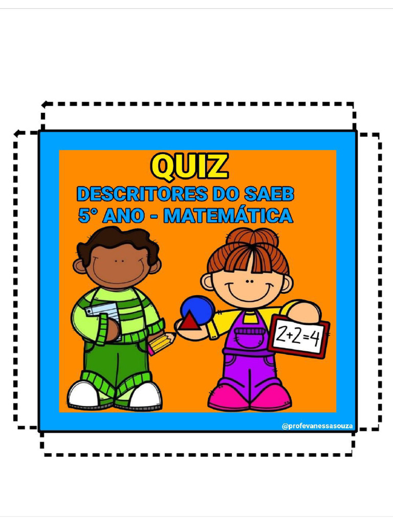 QUIZ Descritores Do Saeb 5° Ano - Matemática | PDF
