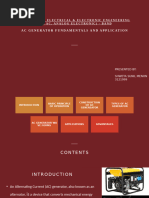 AC Generator Principles and Applications | PDF | Electric Generator ...