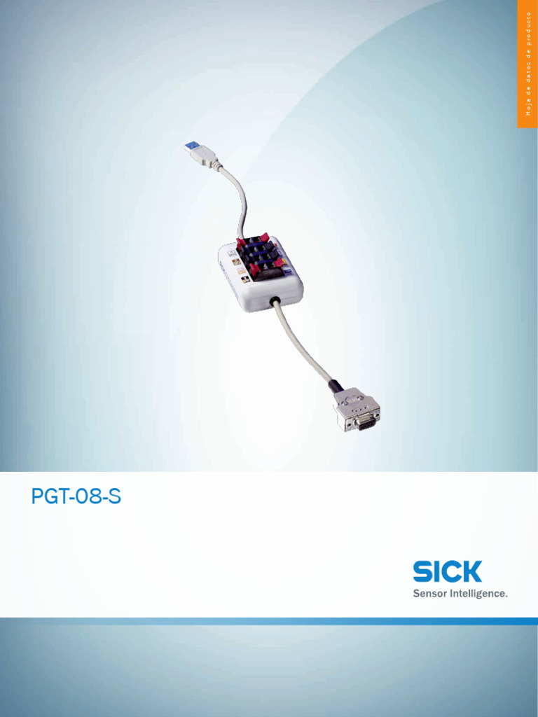 Herramienta Interface para Encoder Sick PGT-08-S | PDF | Ingeniería ...