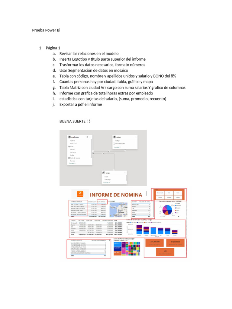 Guía para Crear Informes en Power BI | PDF