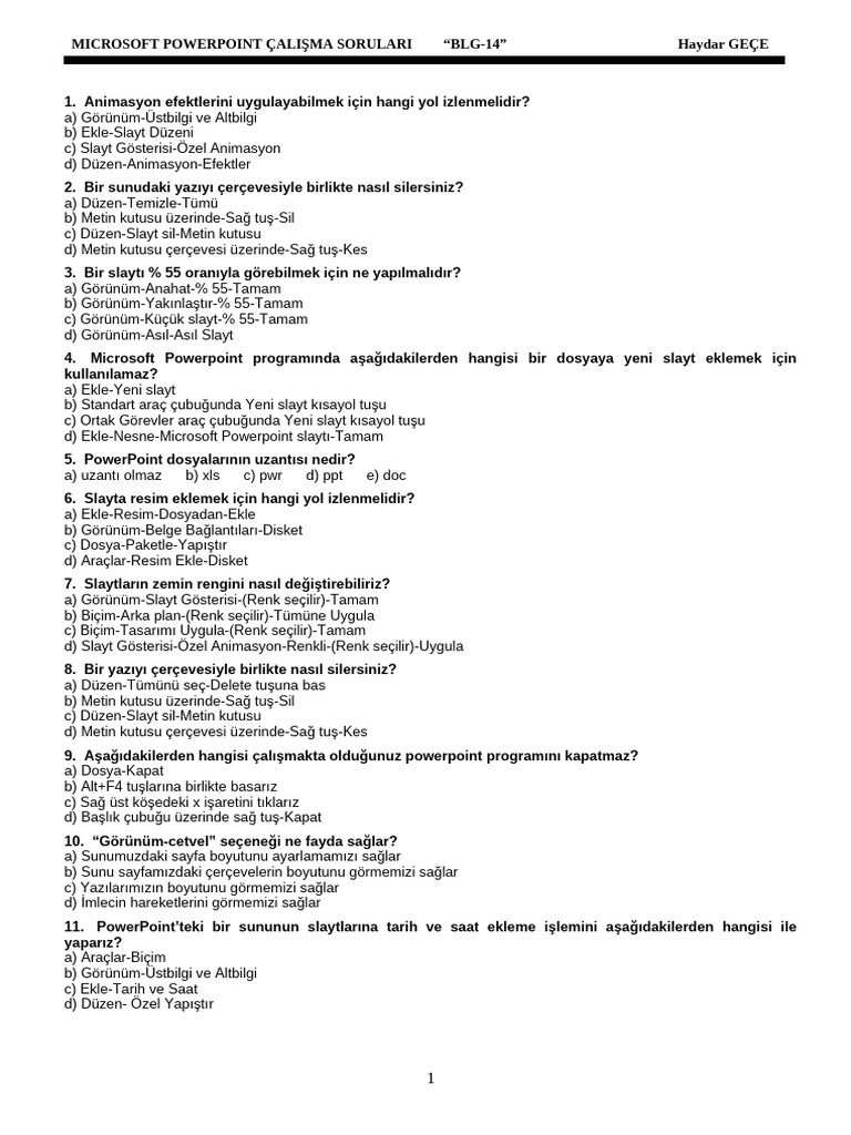 Powerpoint So Rular I | PDF