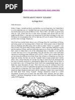 Truth About Orion "Lizards"