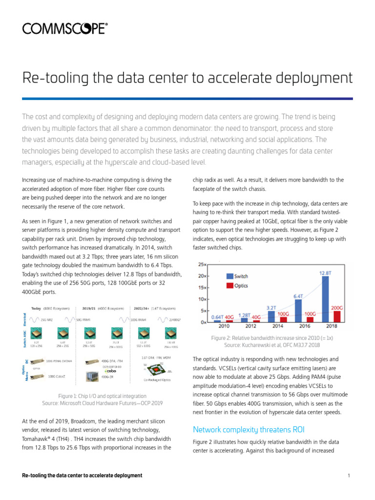 Data Center Deployment Optimization Guide | PDF | Fiber Optic ...