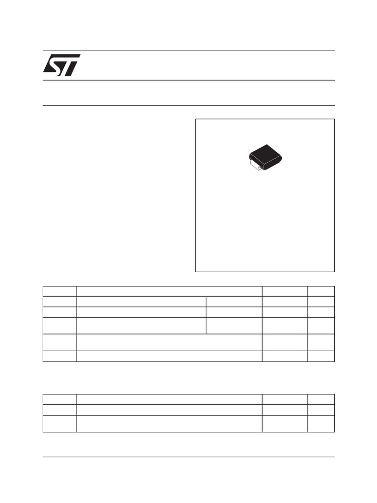 SMBJ Series Transil Diodes Overview | PDF | Diode | Electrical ...