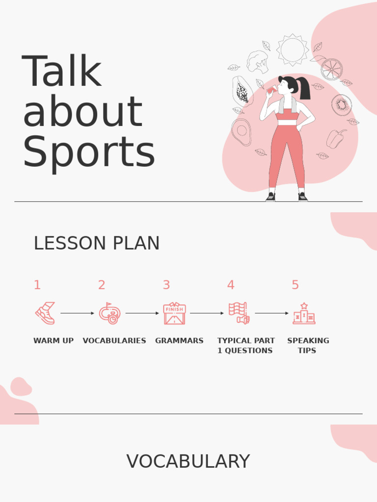 Sports Vocabulary and Speaking Tips | PDF | Planets | Jupiter