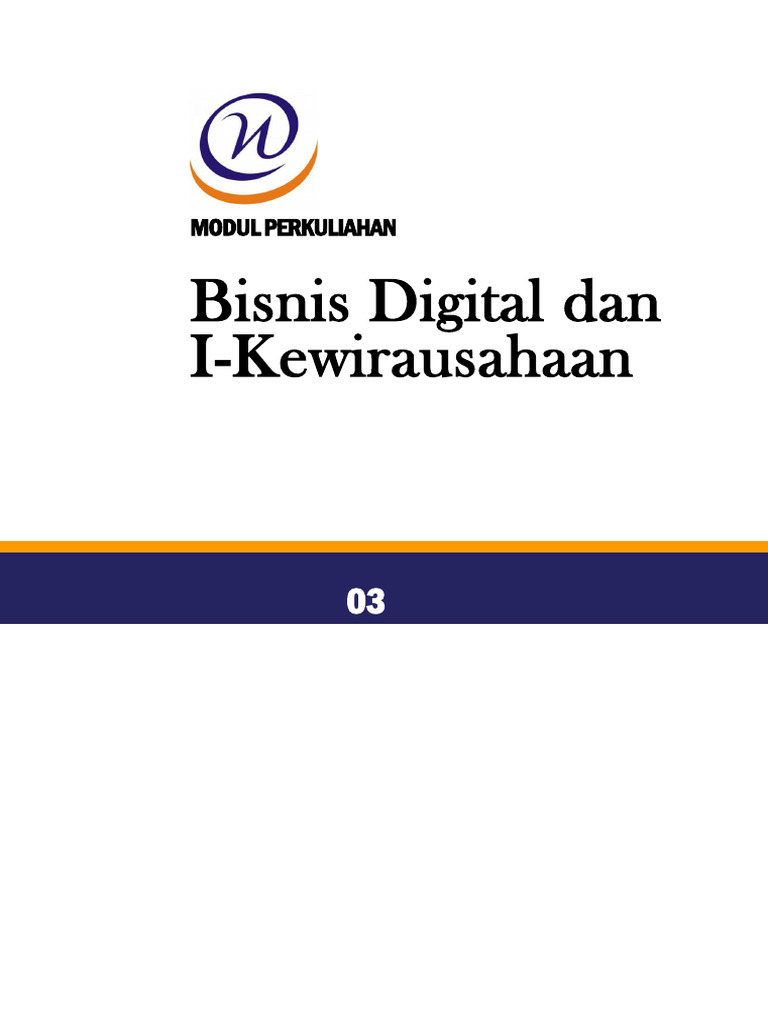 Modul 03 Bisnis Digital | PDF