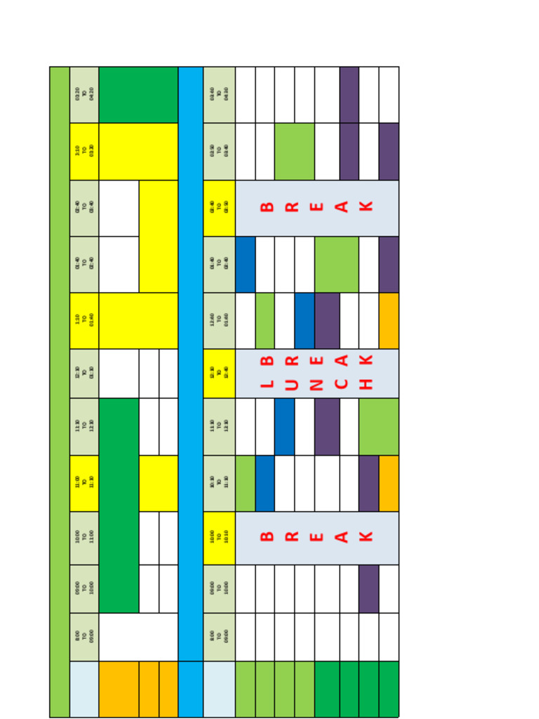 27-03-2025 Thursday RJNR TT | PDF | Student Assessment And Evaluation ...