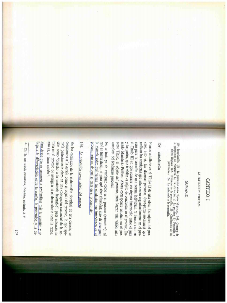 Aristides Rengel Romberg - Cap. I La Pretensión Procesal | PDF