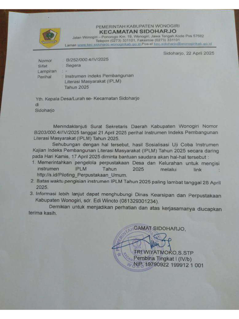 ILPM Tahun 2025 | PDF