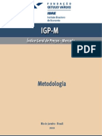 Metodologia Igp-M - 2010