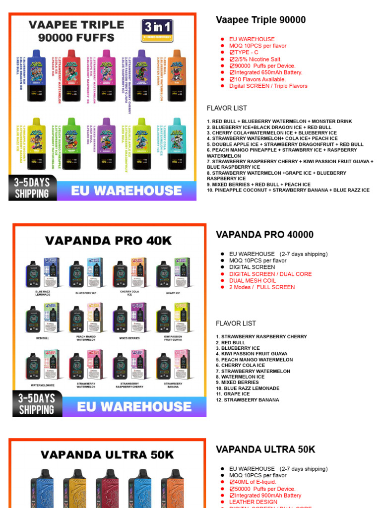 vapanda vape Vapanda Shisha 20000 Hookah Disposable Vape With 2% & 5% Low-Nicotine  |Sahiyoovapes main image 0