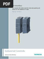 Manual For As-I Master CM 1243-2 and As-I Data Decoupling Unit DCM 1271 For SIMATIC S7-1200