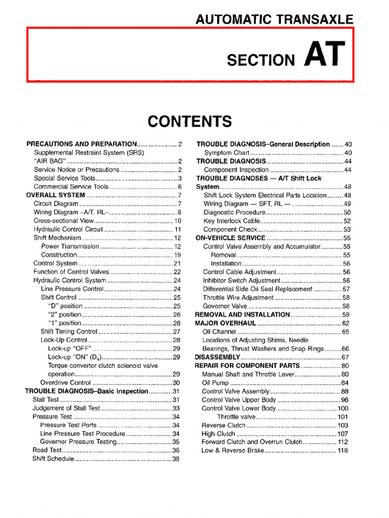 Automatic Transmission | PDF