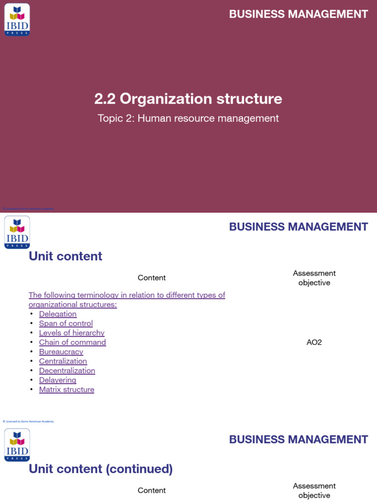 Understanding Organizational Structures | PDF | Organizational ...