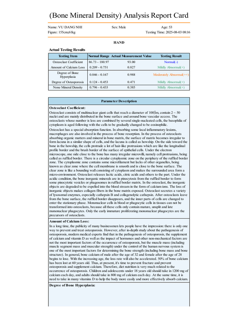 10 Bone Mineral Density HTM | PDF | Bone | Osteoporosis