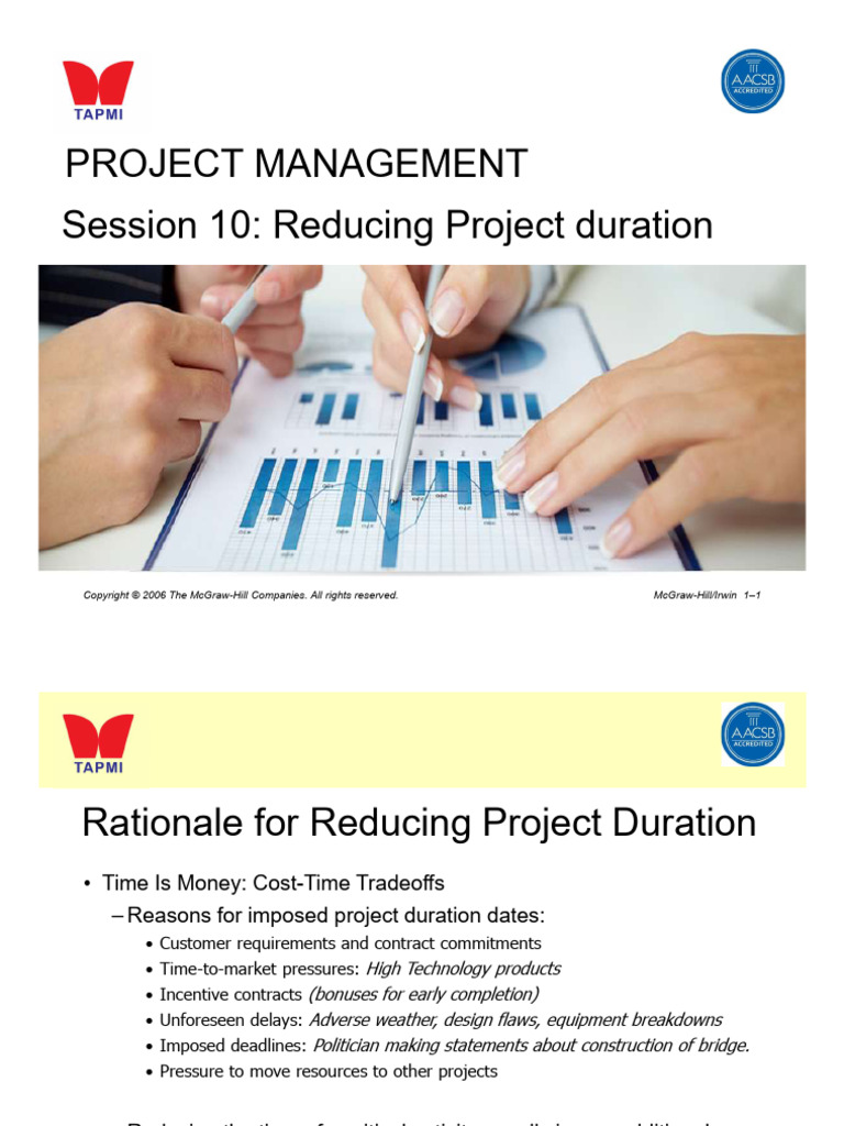 Reducing Project Duration Strategies | PDF