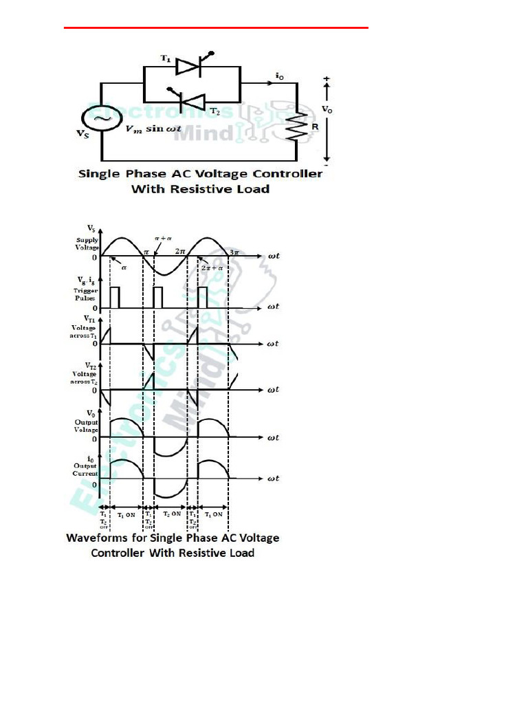 AC Voltage Controllers Overview | PDF | Power Electronics | Root Mean ...