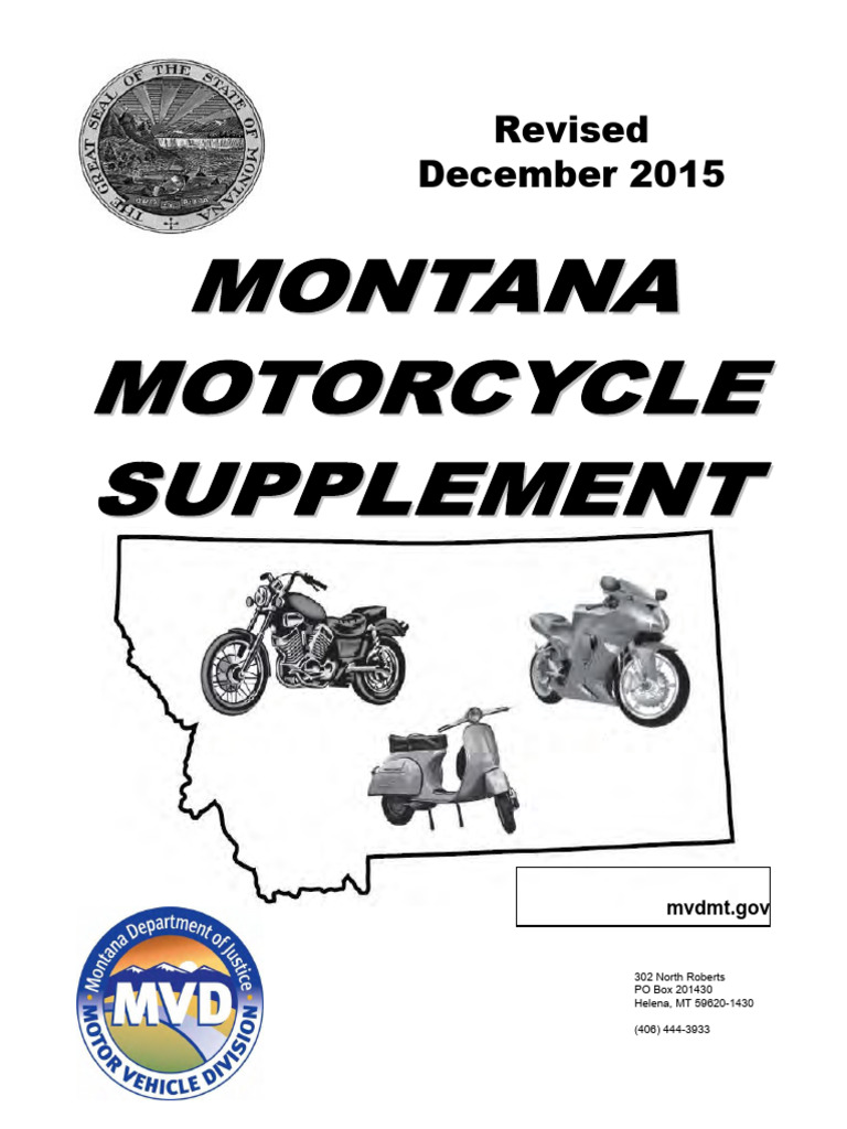 25 1500 Montana Motorcycle Manual | PDF | Motorcycle | National Highway ...