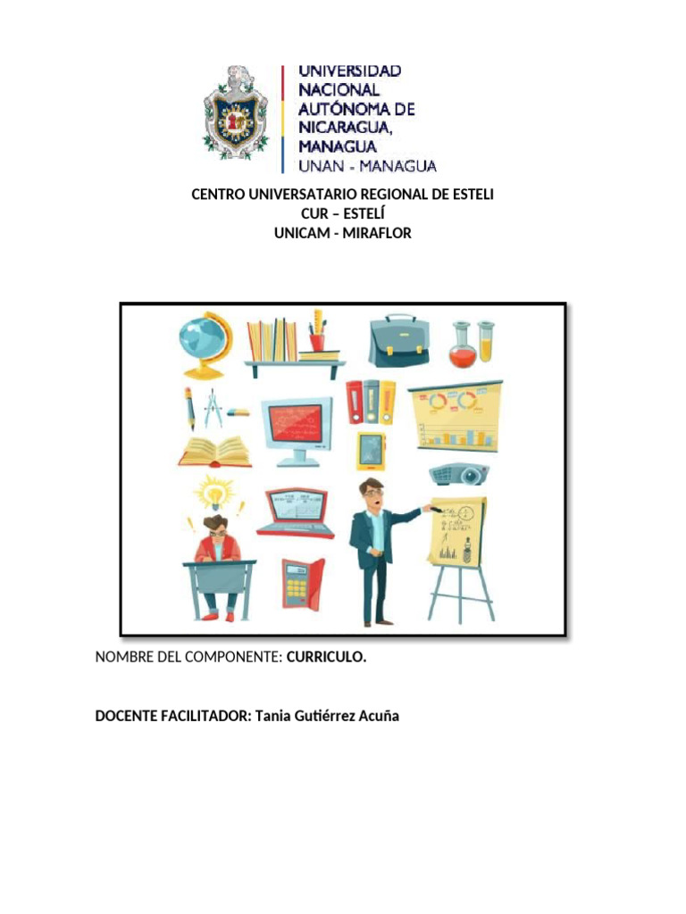 Fundamentos del Currículo Educativo | PDF | Plan de estudios | Aprendizaje