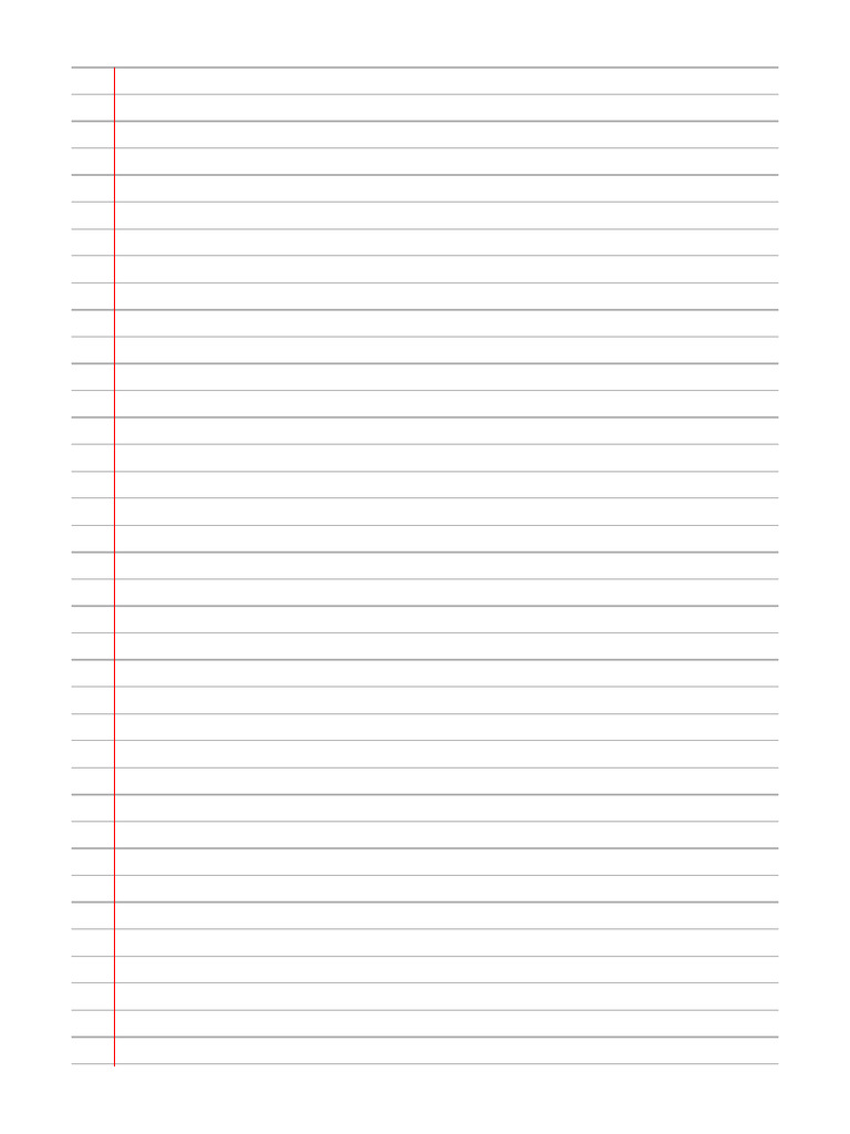 Notebook Style 100 Pages | PDF