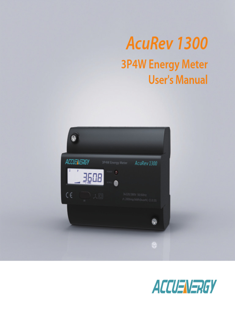 Manual de instalación analizador de red Acurev 1312 Rct x1 Manual | PDF ...