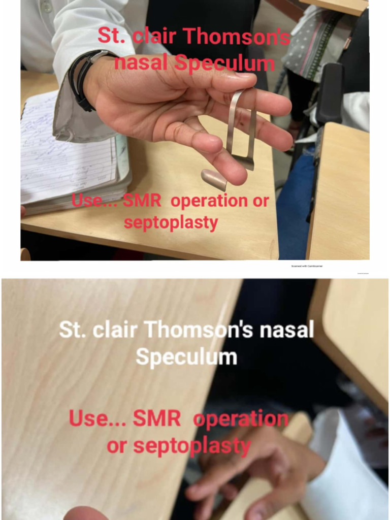 ENT Instruments | PDF
