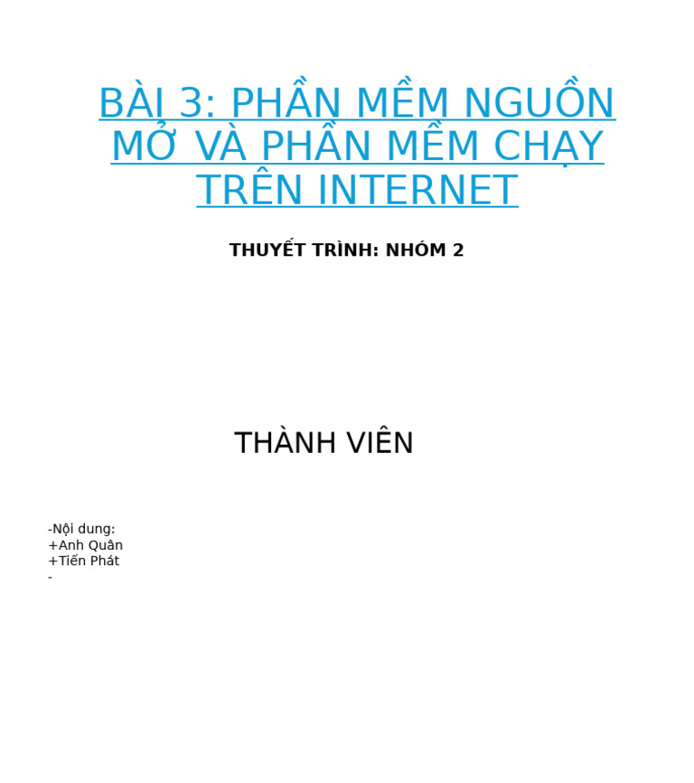 nhóm 2 tin học | PDF