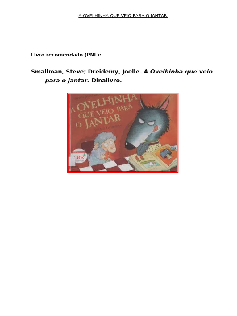 A Ovelhinha que Veio para o Jantar | PDF | Habitat