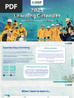 Instep Training Calendar 2025 | PDF | Electrical Engineering | Energy ...