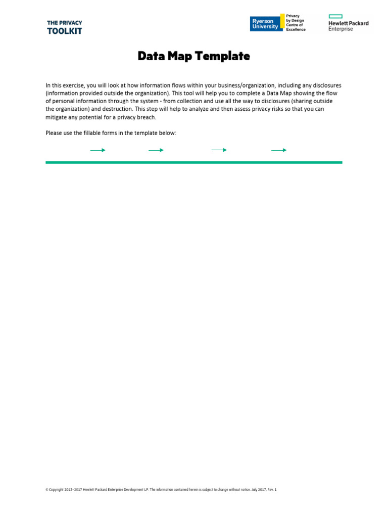 Data Map Template for Privacy Management | PDF | Data Management ...