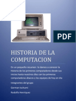 Historia de La Computacion